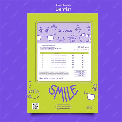 Premium PSD | Dentist template design