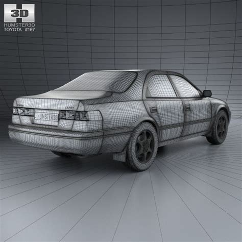 Toyota Camry (XV20) 1997 3D 모델 $149 - .3ds .c4d .fbx .lwo .ma .obj .max ...