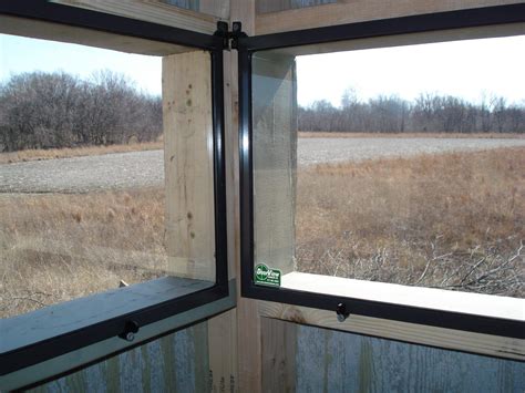 Cheap Deer Blind Window Ideas - blindjul