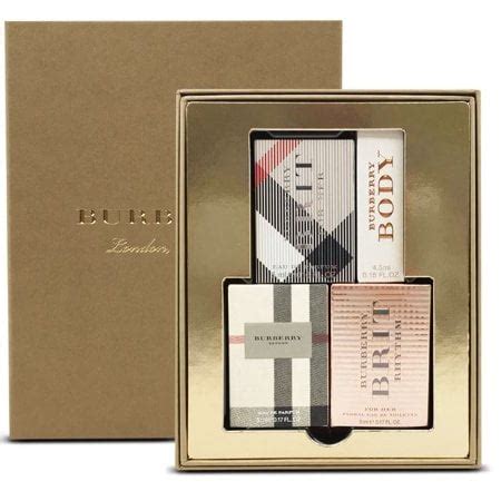 Burberry Mini Perfume Gift Set For Women, 4 Pc ($60 Value) - Walmart.com