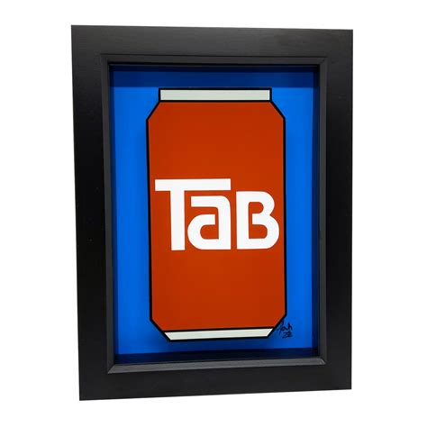 Tab Soda Tab Cola Art Tab Gifts Tab Cola Print 3D Art Coke - Etsy