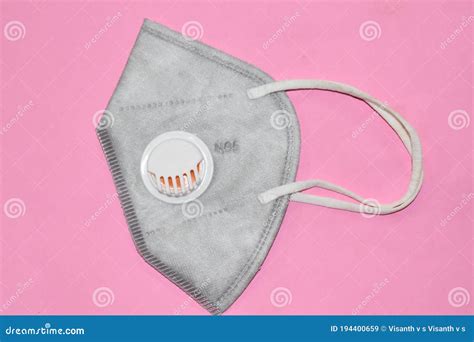 N95 Mask with Valve Isolated Stock Image - Image of textile, isolat ...