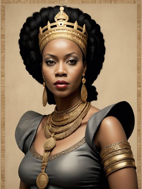 Premium Free ai Images | generate an image that symbolizes queen nzinga ...