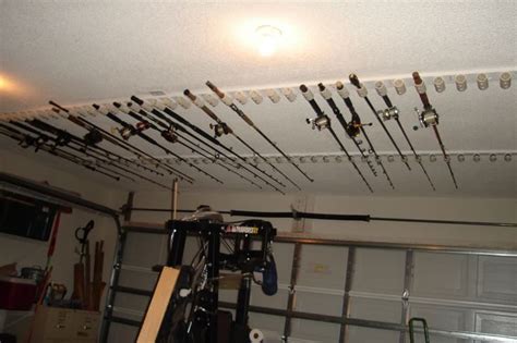 ceiling mounted rod racks - Pensacola Fishing Forum | Fishing rod ...