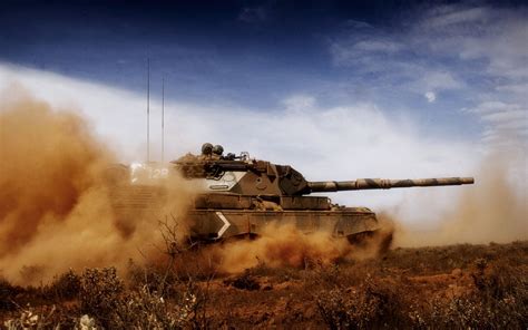 Army Tanks In War Wallpaper