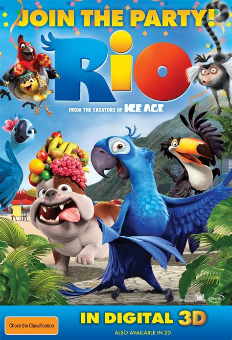 Rio (#13 of 14): Extra Large Movie Poster Image - IMP Awards