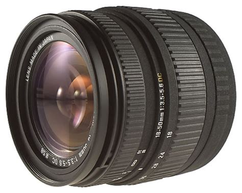 Digital Camera Lenses - Camera Lens Features