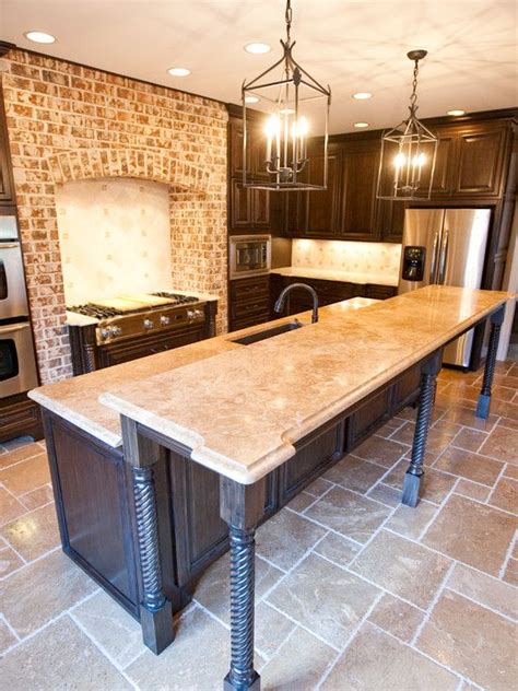 Travertine Tile Kitchen Countertop – Things In The Kitchen