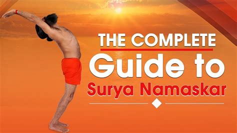 The Complete Guide to Surya Namaskar | Swami Ramdev - YouTube