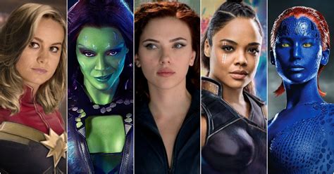 Marvel Top 10 Hottest Women Movie