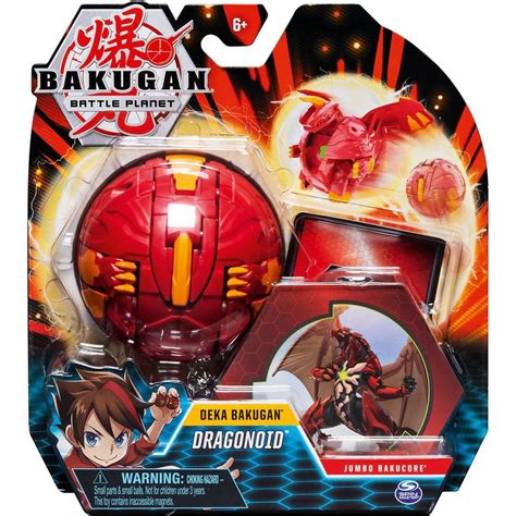 Spin Master Bakugan - Deka Jumbo 1 Pack - Pyrus Dragonoid - rot online ...