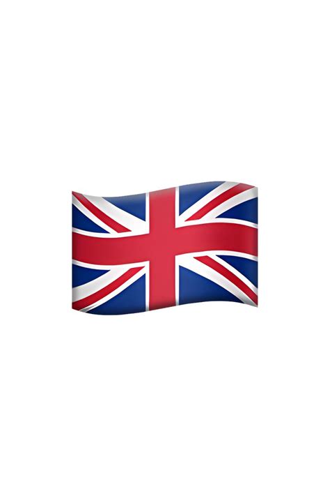 the british flag on a white background