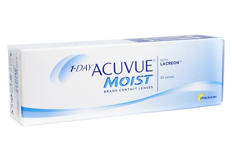 1 - Day Acuvue Moist - 30 pack Daily Contact Lenses | Lenses Online