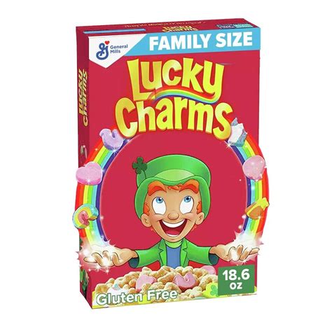 NEW GENERAL MILLS LUCKY CHARMS CEREAL 18.6 OZ BOX | eBay