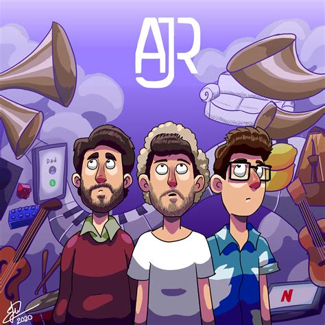 Fanart made by me : r/AJR