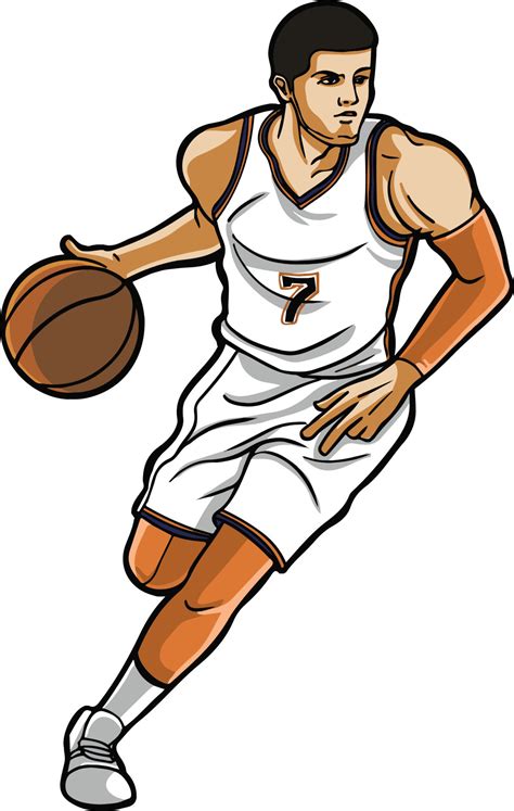 basketball player action illustration clip art collection 20336690 ...