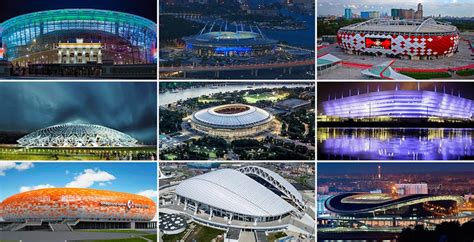 OVERVIEW: All 12 Russia 2018 World Cup Stadiums - Footy Headlines