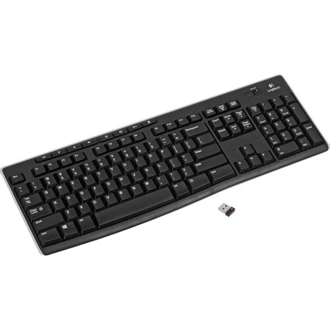 Logitech K270 Wireless USB Keyboard 920-003051 B&H Photo Video