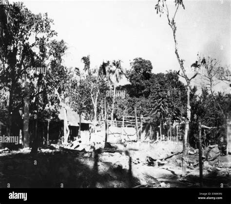 Destruction caused by riots between Hindus and Muslims in Noakhali East ...