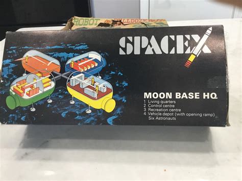 RARE SPACEX MOON BASE HQ IN ORIGINAL BOX | #1855941456