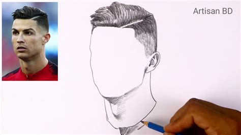 How To Draw Cristiano Ronaldo Step By Step