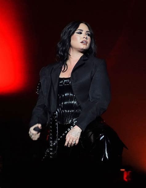 DEMI LOVATO Performs at New Year Concert at Cosmopolitan Hotel in Las ...