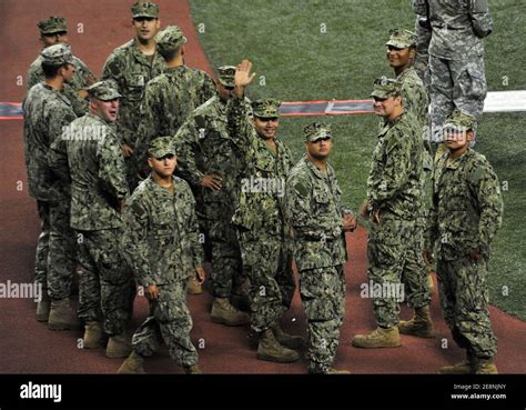 Military Appreciation Night 121124 Stock Photo - Alamy