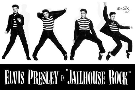 Elvis Presley - jailhouse Rock Poster | Sold at Europosters