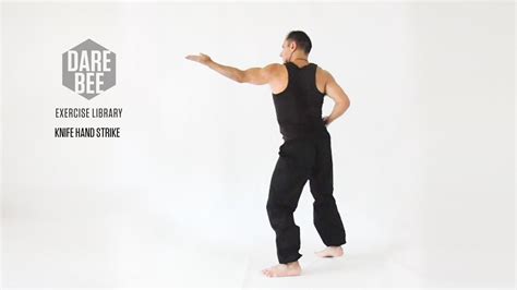 Exercise Library: Knife Hand Strike - YouTube