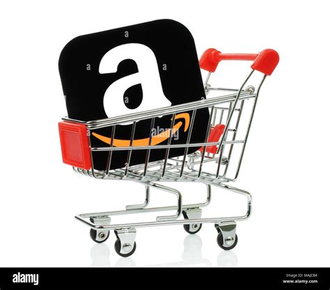 Amazon shopping cart Cut Out Stock Images & Pictures - Alamy