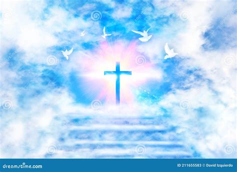 Heaven Cross Beam Royalty-Free Stock Photo | CartoonDealer.com #42484653