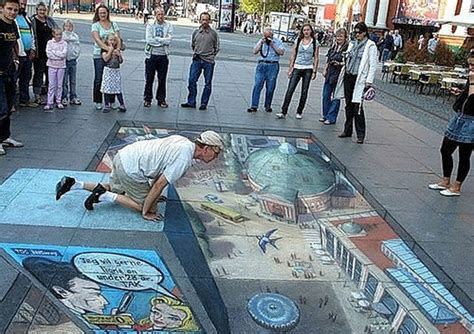 Incredible 3D Street Drawings (48 pics) - Izismile.com