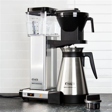 Moccamaster 10 Cup Coffee Maker + Reviews | Crate and Barrel