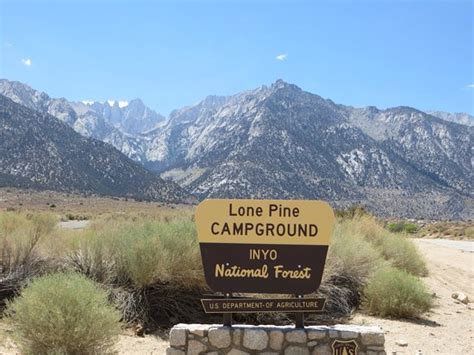 LONE PINE CAMPGROUND - Reviews (CA)