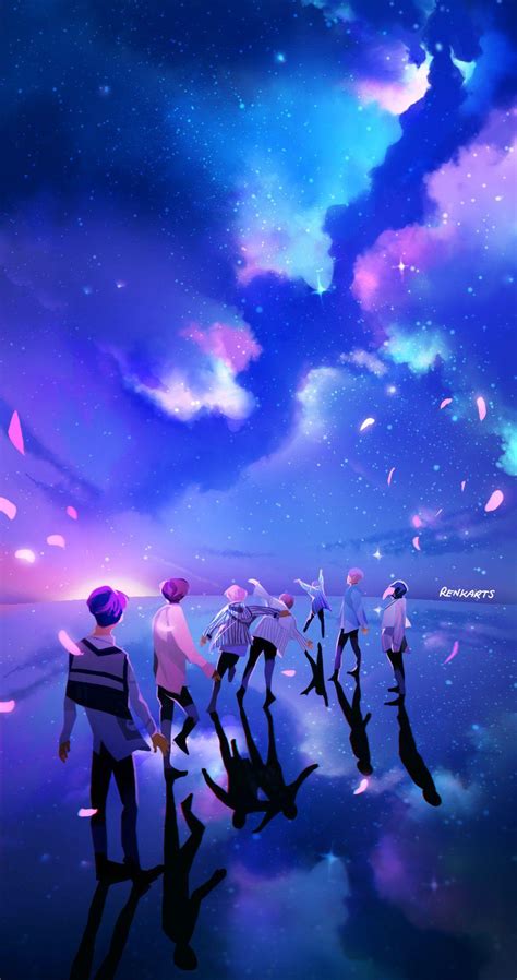 BTS Fan Art Wallpapers - Top Free BTS Fan Art Backgrounds - WallpaperAccess