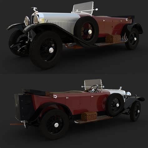 HISPANO-SUIZA H6B 3D Models 3DClassics