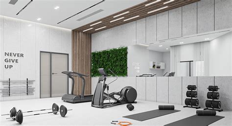 House Gym Interior Design on Behance