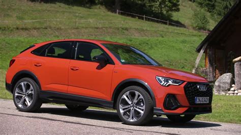 The new Audi Q3 Sportback Design in Puls Orange - YouTube