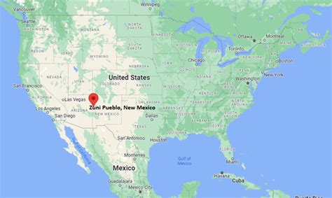 Where is Zuni Pueblo, NM, USA? | Location Map of Zuni Pueblo, New Mexico