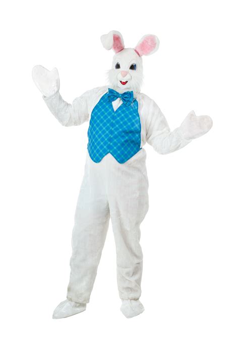 Mascot Easter Bunny Costume for Plus Size Adults | Exclusive Holiday ...