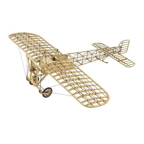 Buy Balsa Wood Airplane Kits DIY Bleriot Wooden Models Aircraft, Laser ...