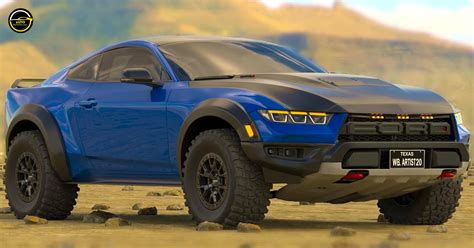 Ford Mustang Raptor R All Terrain Muscle Car by Oscar Vargas - Auto ...