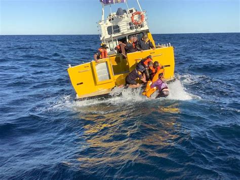 Trawler fishermen make surprising catch: a fishing boat