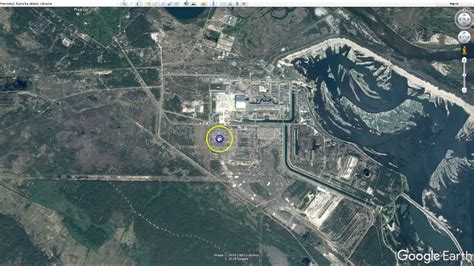 Chernobyl Disaster Map Of Location