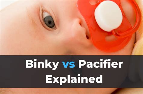 Binky vs Pacifier Explained (And Other Pacifier Nicknames)