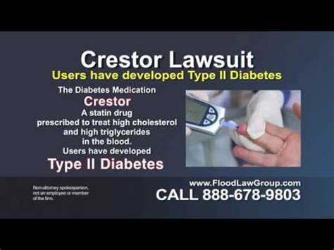 Crestor Lawsuit | Crestor type 2 Diabetes Lawyer - YouTube