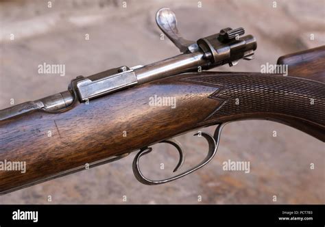 Vintage WWI German Mauser Rifle Stock Photo - Alamy