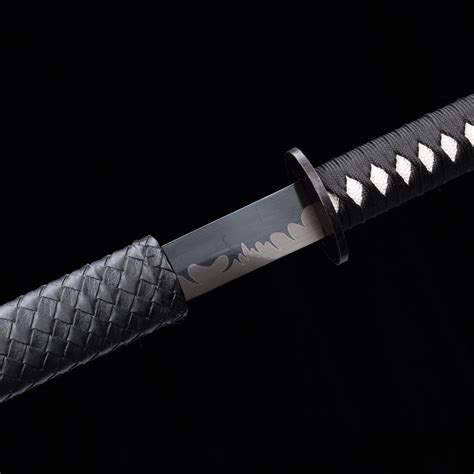 Ninjato Sword | Handmade Japanese Chokuto Ninjato Sword With Black ...