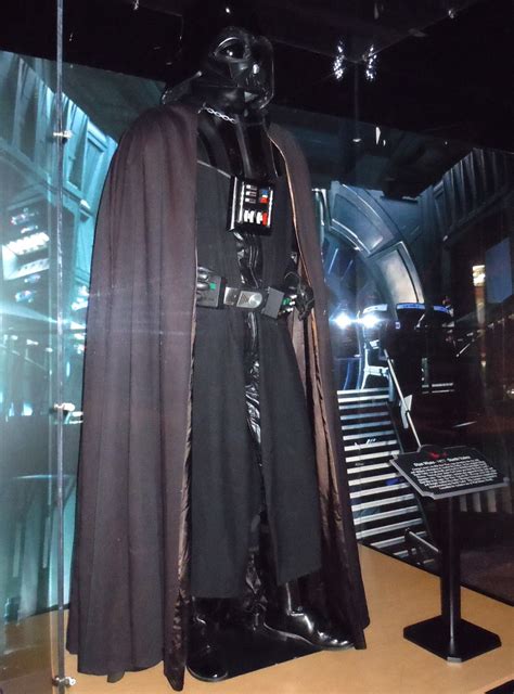 Iconic Darth Vader costume from Star Wars on display... | Original Costume