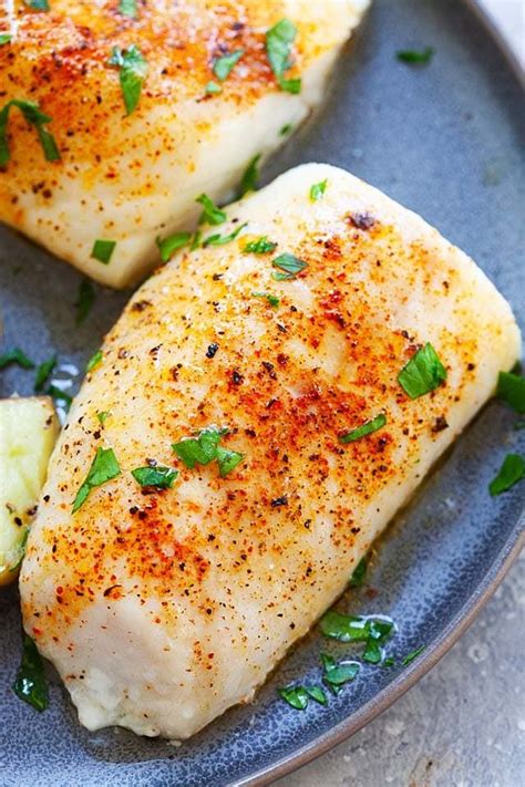 Baked cod with lemon and olive oil is one of the best and most healthy ...